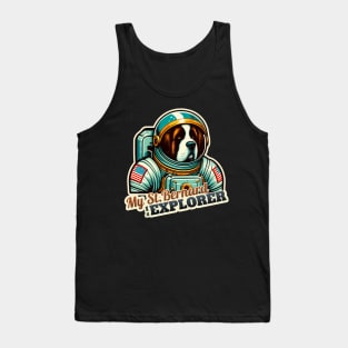 Astronaut St. Bernard Tank Top